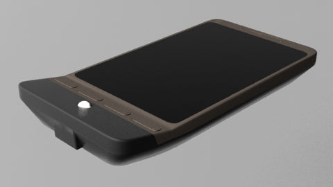 Modélisation d'un téléphone HTC Hero
